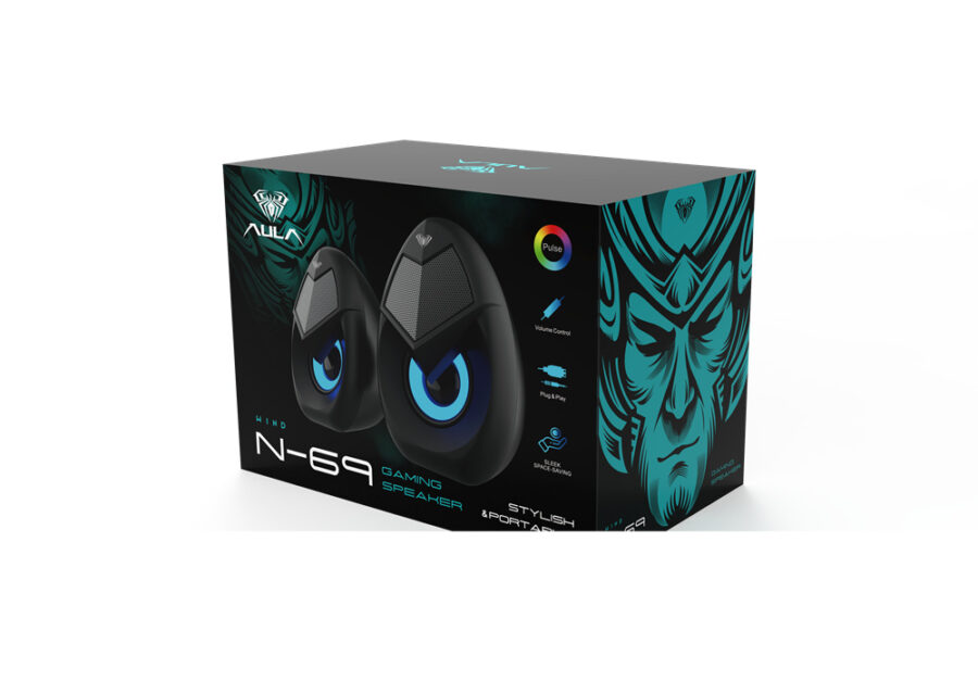 Ormocnet Aula N-69 RGB Desktop Speaker 2.0