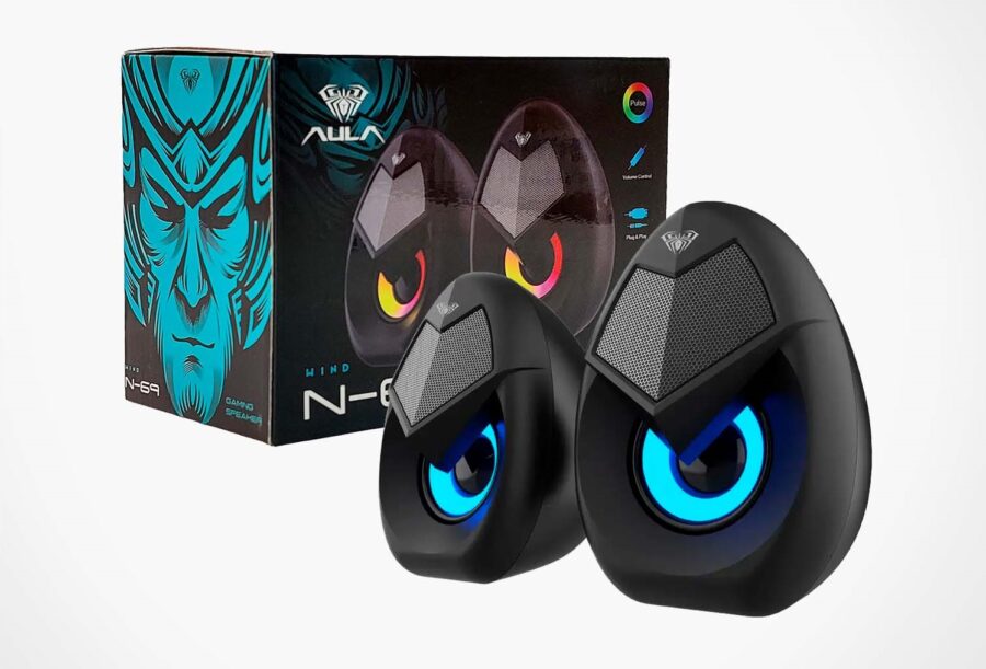 Ormocnet Aula N-69 RGB Desktop Speaker -2.0