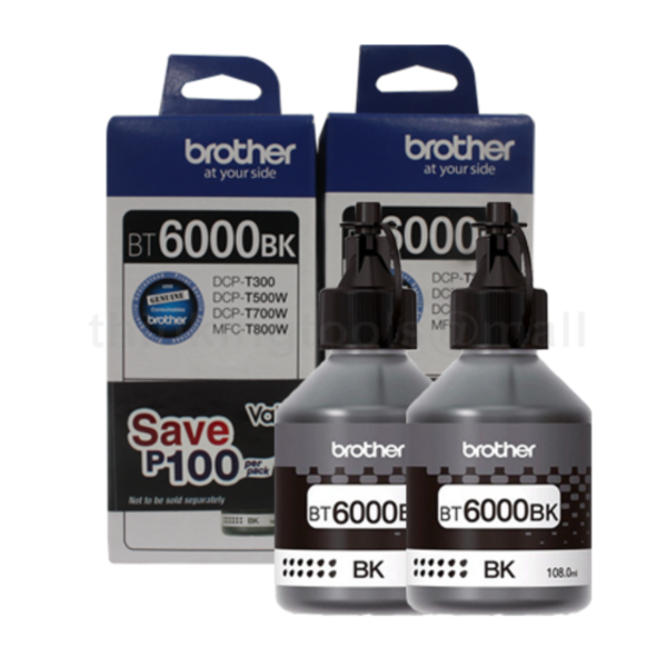 BROTHER BT6000BK BLACK 2 PACK