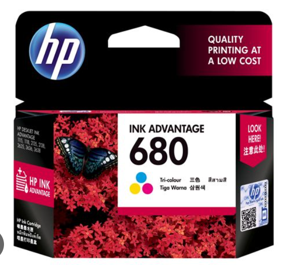 HP F6V26AA #680 COLOR INK CARTRIDGE