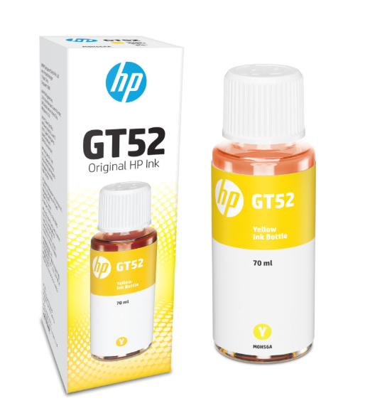 HP GT52 (M0H56AA)-70ML YELLOW INK BOTTLE