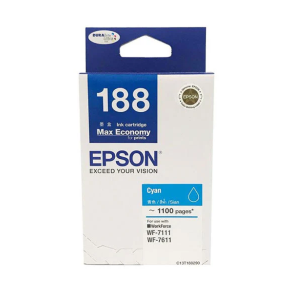 EPSON C13T188290 CYAN INK CARTRIDGE
