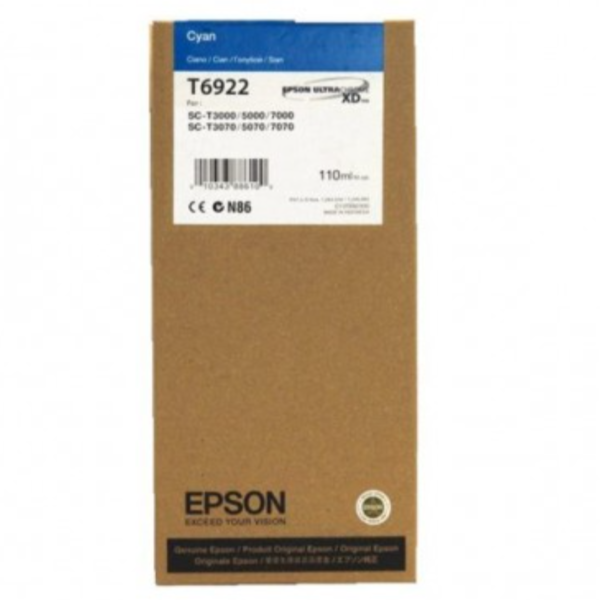 EPSON C13T692200 SC-T3070/5070/7070 CYAN (110ML)