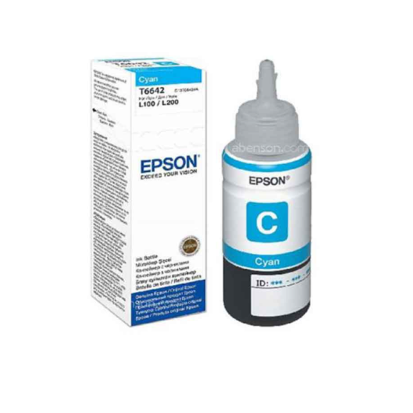 EPSON T6642 CYAN INK BOTTLE