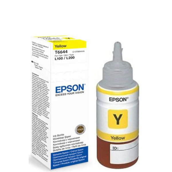 EPSON T6644 YELLOW INK BOTTLE