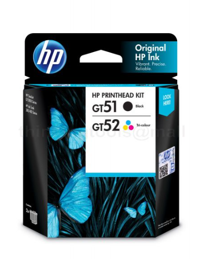 HP 3JB06AA (51 / 52) BLACK / TRI-COLOR PRINTERHEAD REPLACEMENT KIT