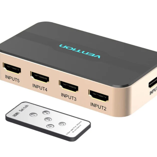 VENTION 5-IN-1 HDMI SWITCHER 4K(ACDGO)