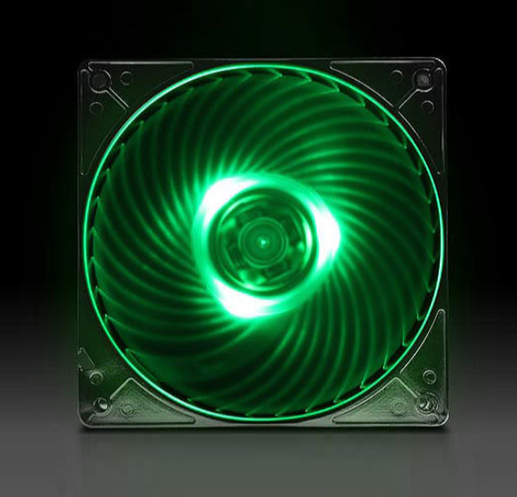 SILVERSTONE AIR PENETRATOR FAN GREEN