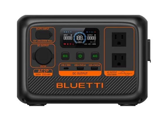 BLUETTI AC2P PORTABLE POWER STATION | 300W 230.4WH