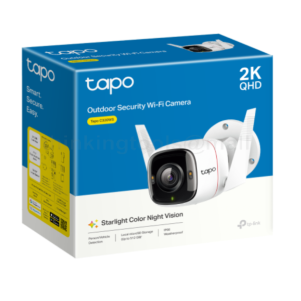TP-LINK TAPO C320WS 4MP OUTDOOR SECURITY WIFI CAMERA