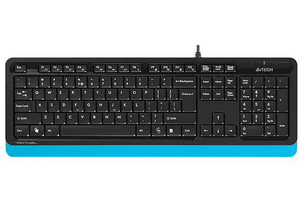 A4TECH FK10 FSTYLER SLEEK MULTIMEDIA COMFORT WIRED KEYBOARD (GRAY)