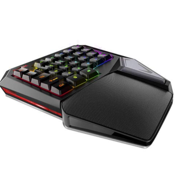 GAME TITAN T9PLUS WIRED SINGLE-HANDED GAMING KEYPAD, RGB BACKLIGTH,10 BACKLIGHTING EFFECTS