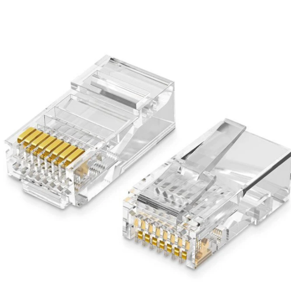 RJ45 CONNECTOR CAT5 CRYSTAL HEAD
