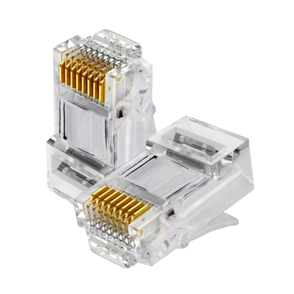 RJ45 CONNECTOR PASS THROUGH CAT5