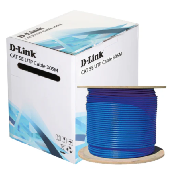 DLINK NCB-5EUBLUR-305-25 CAT5E UTP 25 AWG 305M BLUE